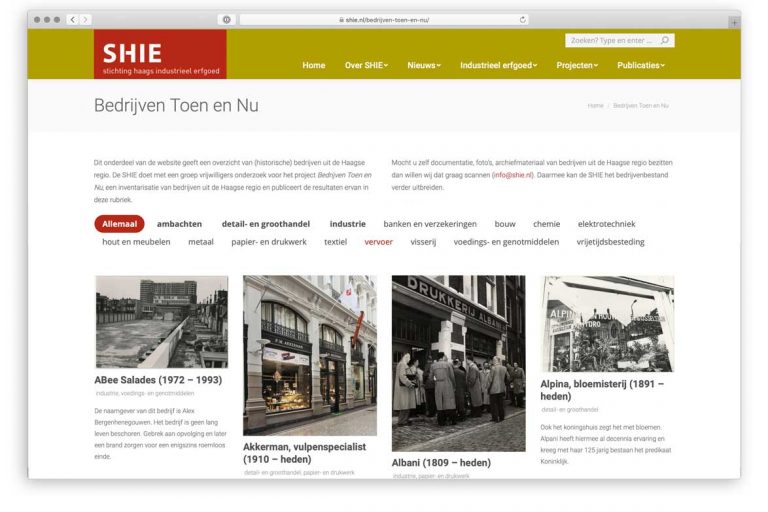 haagse bedrijven toen en nu